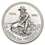 1982 1 oz Silver Round - Engelhard Prospector ("E" Logo Reverse)