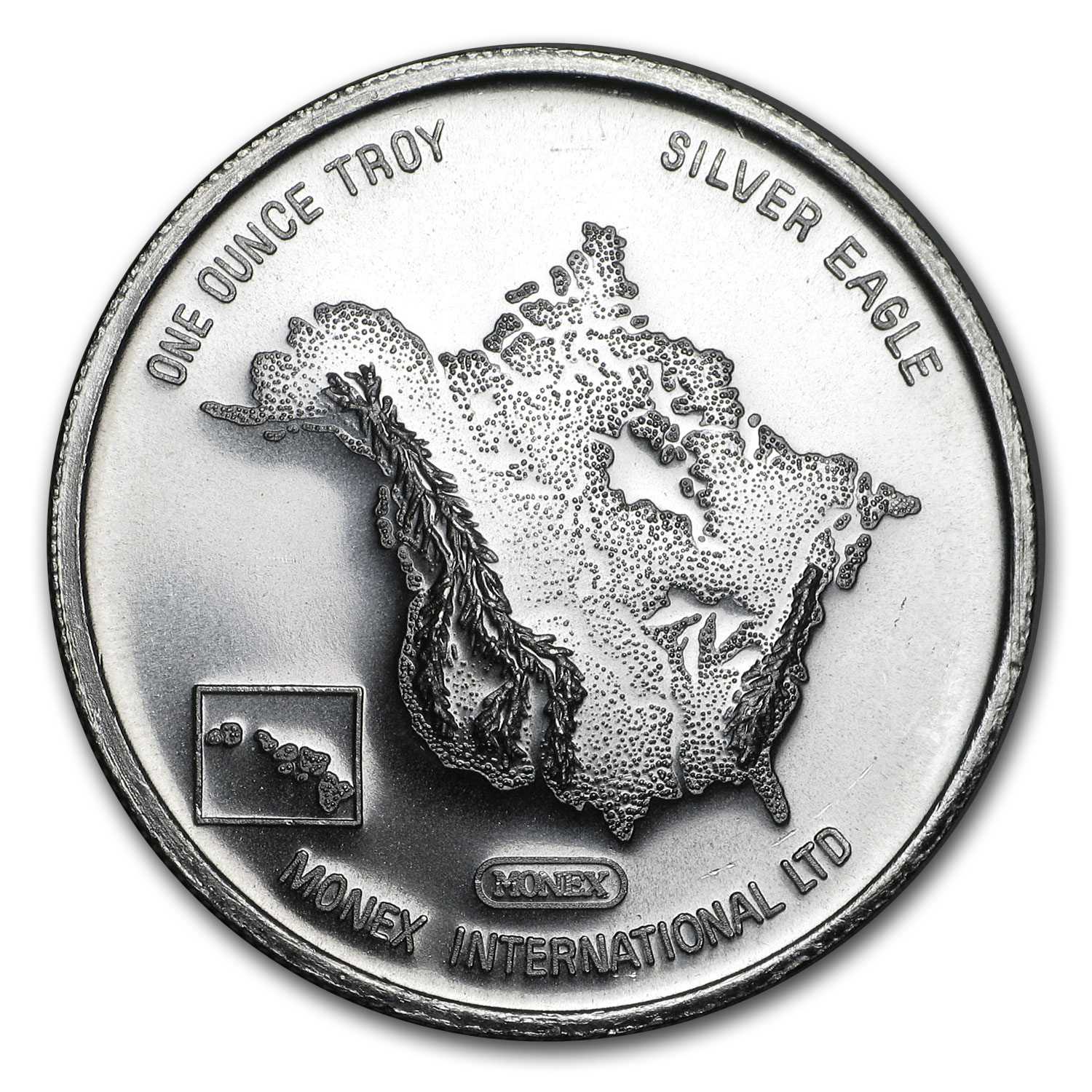 Buy 1982 1 oz Silver Round - Monex Eagle | APMEX