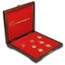 1982-1987 China 7-Coin 1/10 oz Gold Panda Prestige Set BU