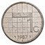 1982-2001 Netherlands Nickel 1 Gulden Beatrix Avg Circ