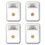 1982-2007 China 25-Coin Gold Panda Set PF-70 NGC (Coins Only)