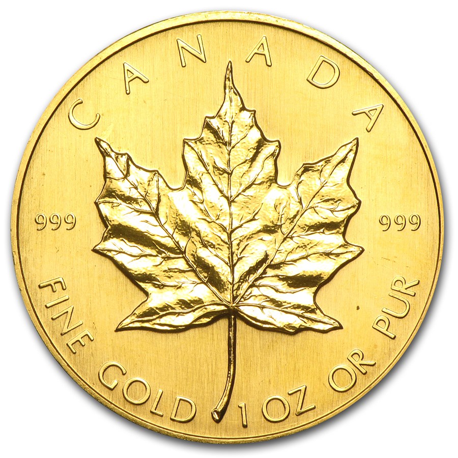 1982 Canada 1 oz Gold Maple Leaf BU