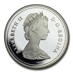 1982 Canada Silver Dollar Proof (Bison Skull)