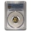 1982 China 1/10 oz Gold Panda MS-69 PCGS (Short Leaf)