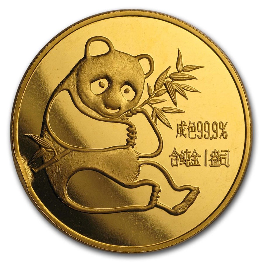 Buy 1982 China 1 oz Gold Panda BU (In Capsule) | APMEX
