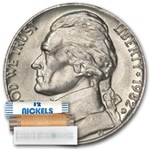1982-D Jefferson Nickel 40-Coin Roll BU