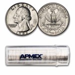 1982-D Washington Quarter 40-Coin Roll BU