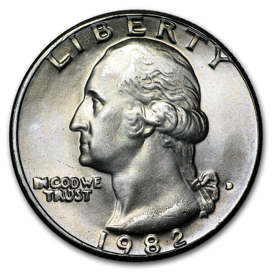 1982-D Washington Quarter BU