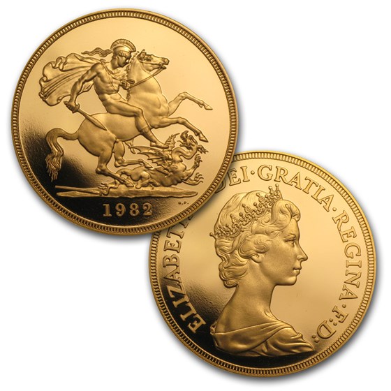 Buy 1982 Great Britain 4Coin Gold Sovereign Proof Set APMEX