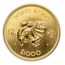 1982 Hong Kong Gold $1000 Year of the Dog BU