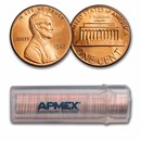 1982 Lincoln Cent 50-Coin Roll BU (Small Date-Copper)