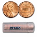 1982 Lincoln Cent 50-Coin Roll BU (Small Date-Zinc)