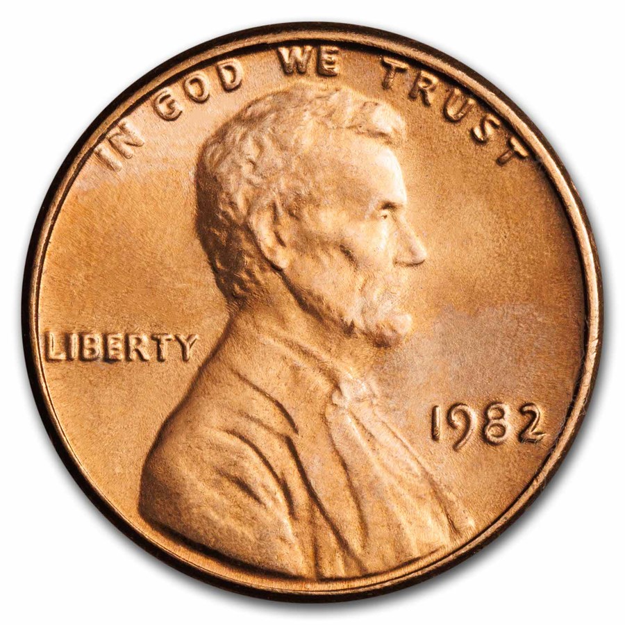 1982 Lincoln Cent BU (Copper, Large Date)