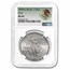 1982 Mexico 1 oz Silver Libertad MS-66 NGC (Coat of Arms Label)