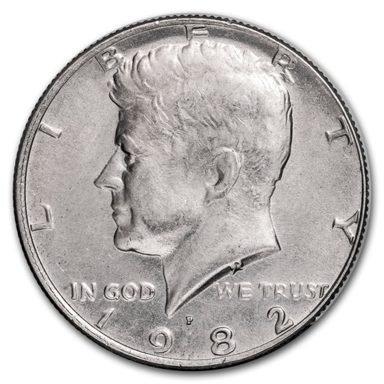 1982-P Kennedy Half Dollar BU