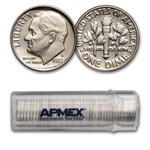 1982-S Roosevelt Dime 50-Coin Roll Gem Proof