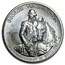 1982 Washington 1/2 Dollar 90% Silver Commem BU/Prf (Scruffy)