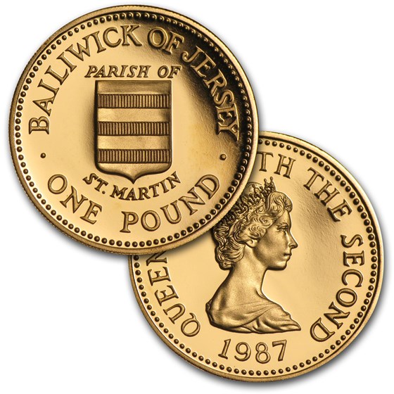 Buy 19831989 States of Jersey 12Coin Gold Proof Set APMEX