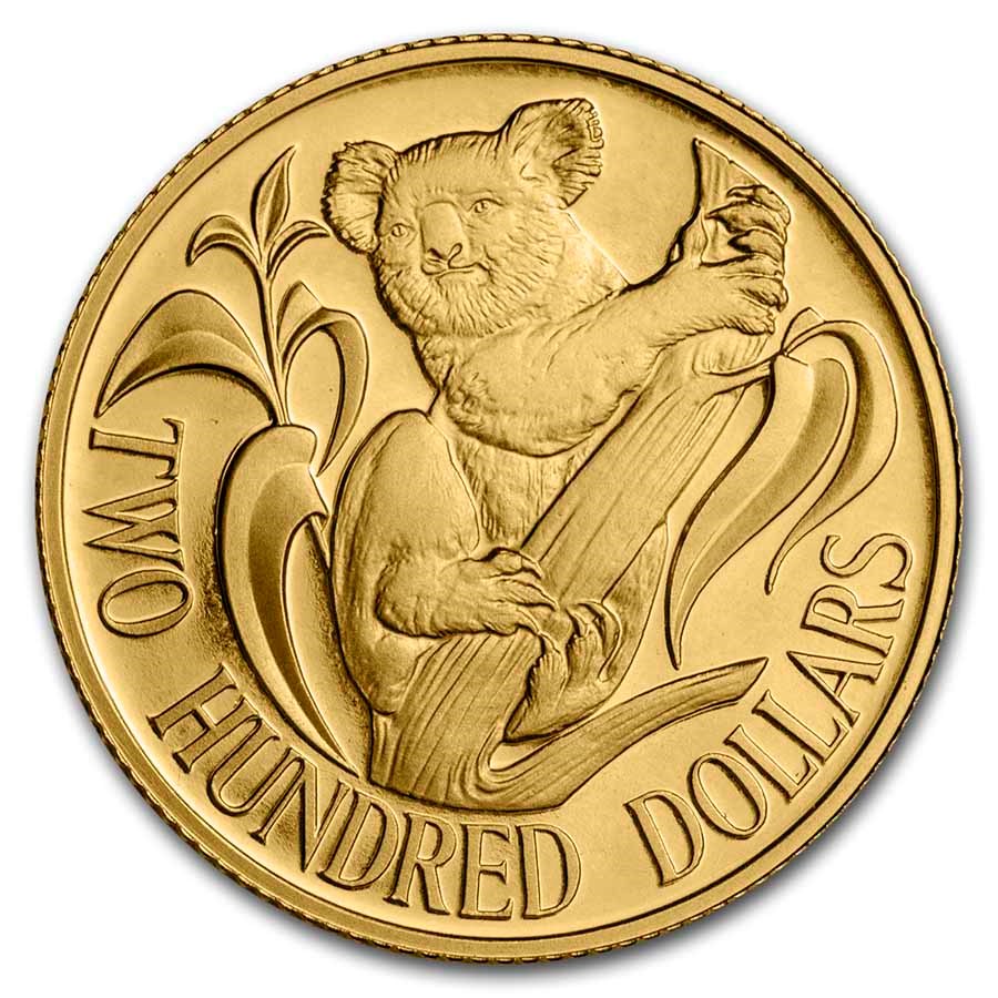 1983 Australia Proof Gold $200 Koala