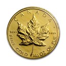 1983 Canada 1/10 oz Gold Maple Leaf BU