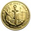 1983 Canada 1/2 oz Proof Gold $100 St. John's Newfoundland