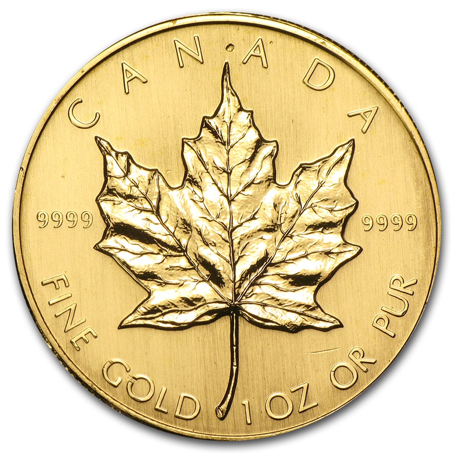 1983 Canada 1 oz Gold Maple Leaf BU