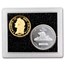 1983 Canada Gold/Silver JM & Mallory Beaver/Castor Medal Set