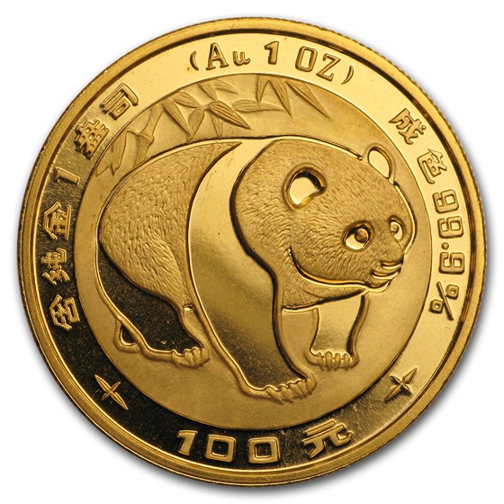 1983 China 1 oz Gold Panda BU (In Capsule) 1983 China 1 oz Gold Panda BU (In Capsule)