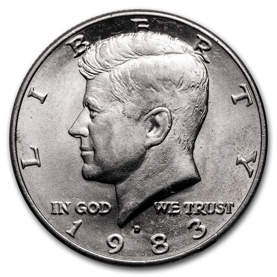 1983-D Kennedy Half Dollar BU 1983-D Kennedy Half Dollar BU
