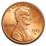 1983-D Lincoln Cent 50-Coin Roll BU