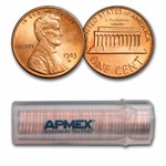 1983-D Lincoln Cent 50-Coin Roll BU