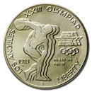 1983-D Olympic $1 Silver Commem BU (Capsule Only)