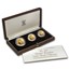 1983 Great Britain 3-Coin Gold Sovereign Proof Set