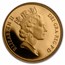 1983 Great Britain Gold 1/2 Sovereign Elizabeth II Proof