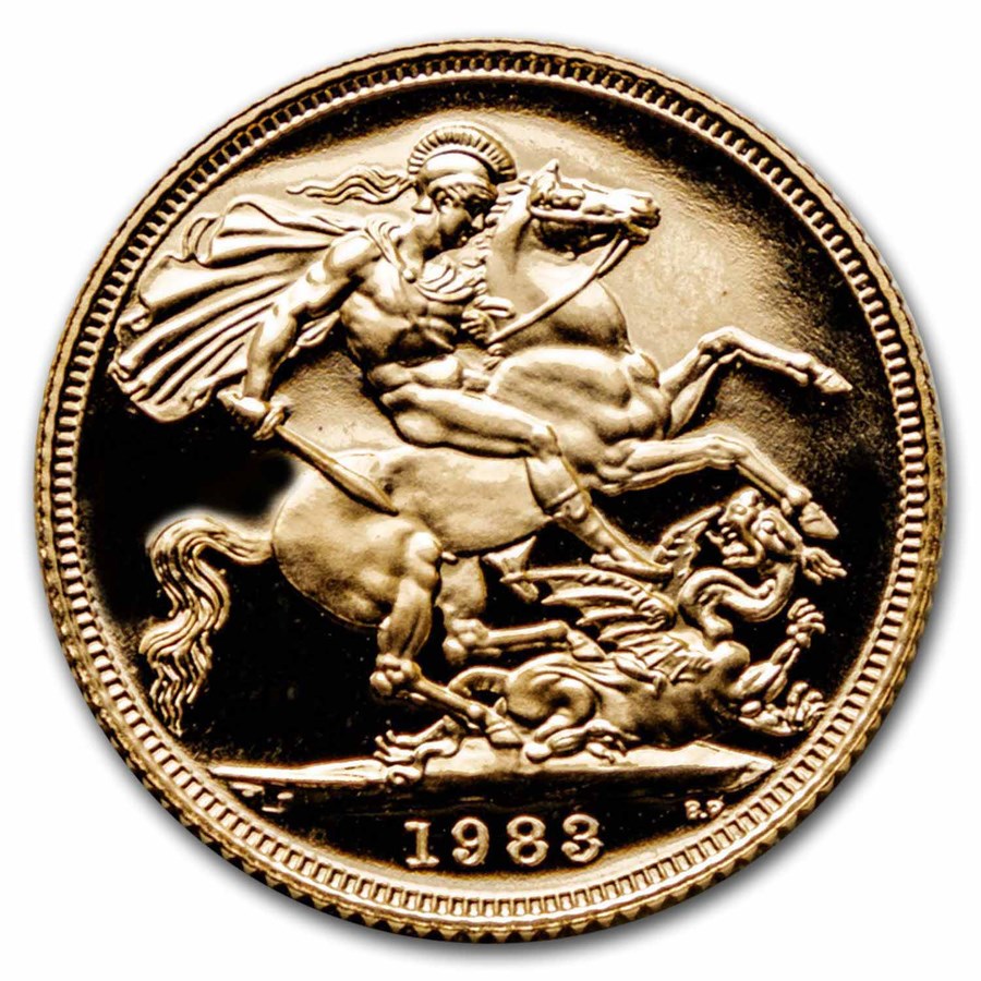 1983 Great Britain Gold Sovereign Proof W/Box