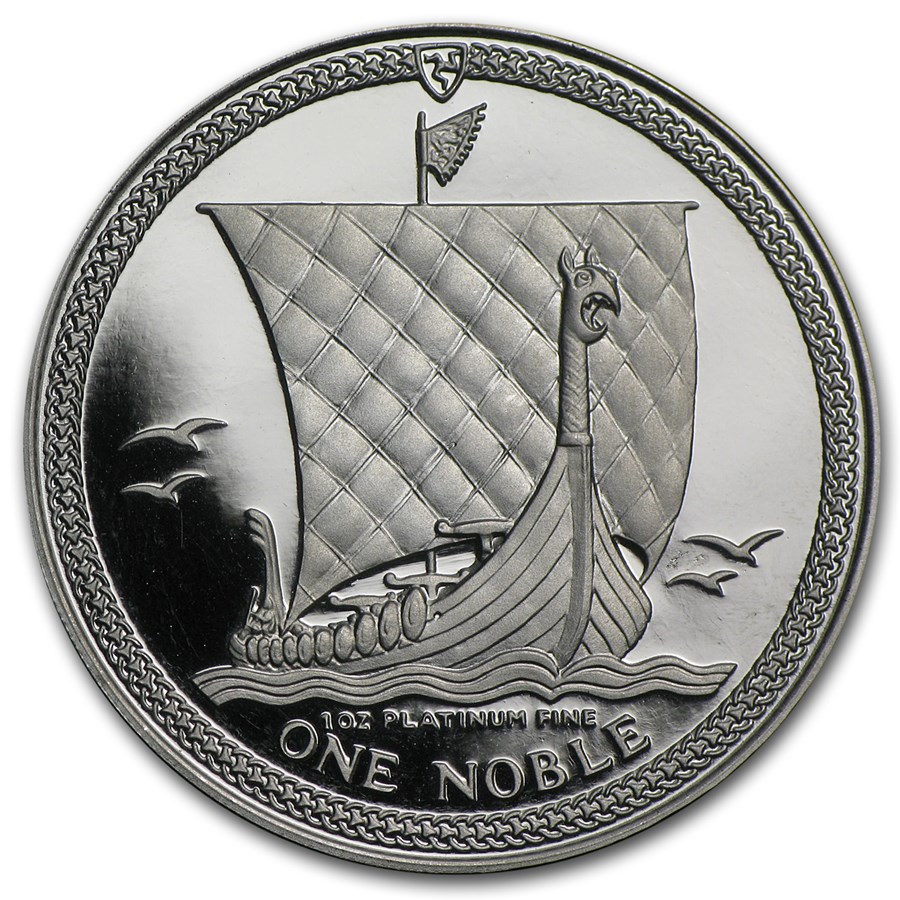 1983 Isle of Man 1 oz Platinum Noble Proof
