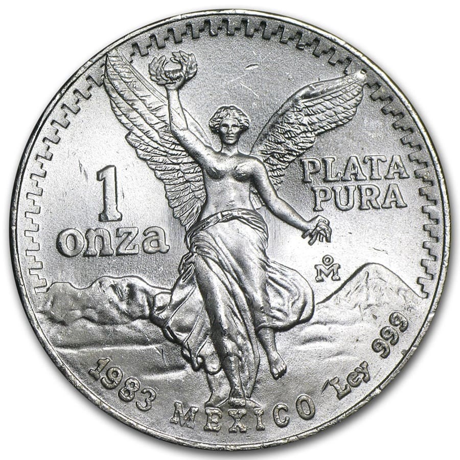 Buy 1983 Mexican oz Silver Libertad BU APMEX