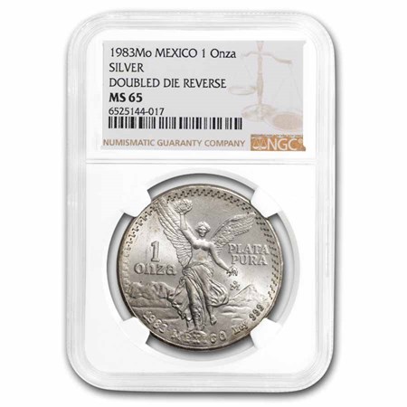 Buy 1983 Mexican 1 oz Silver Libertad MS-65 NGC | APMEX