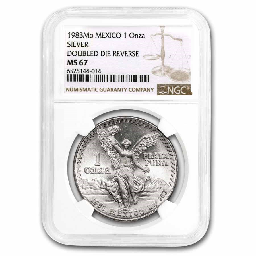Buy 1983 Mexican 1 oz Silver Libertad MS-67 DDR | APMEX Buy 1983 Mexican 1 oz Silver Libertad MS-67 DDR | APMEX
