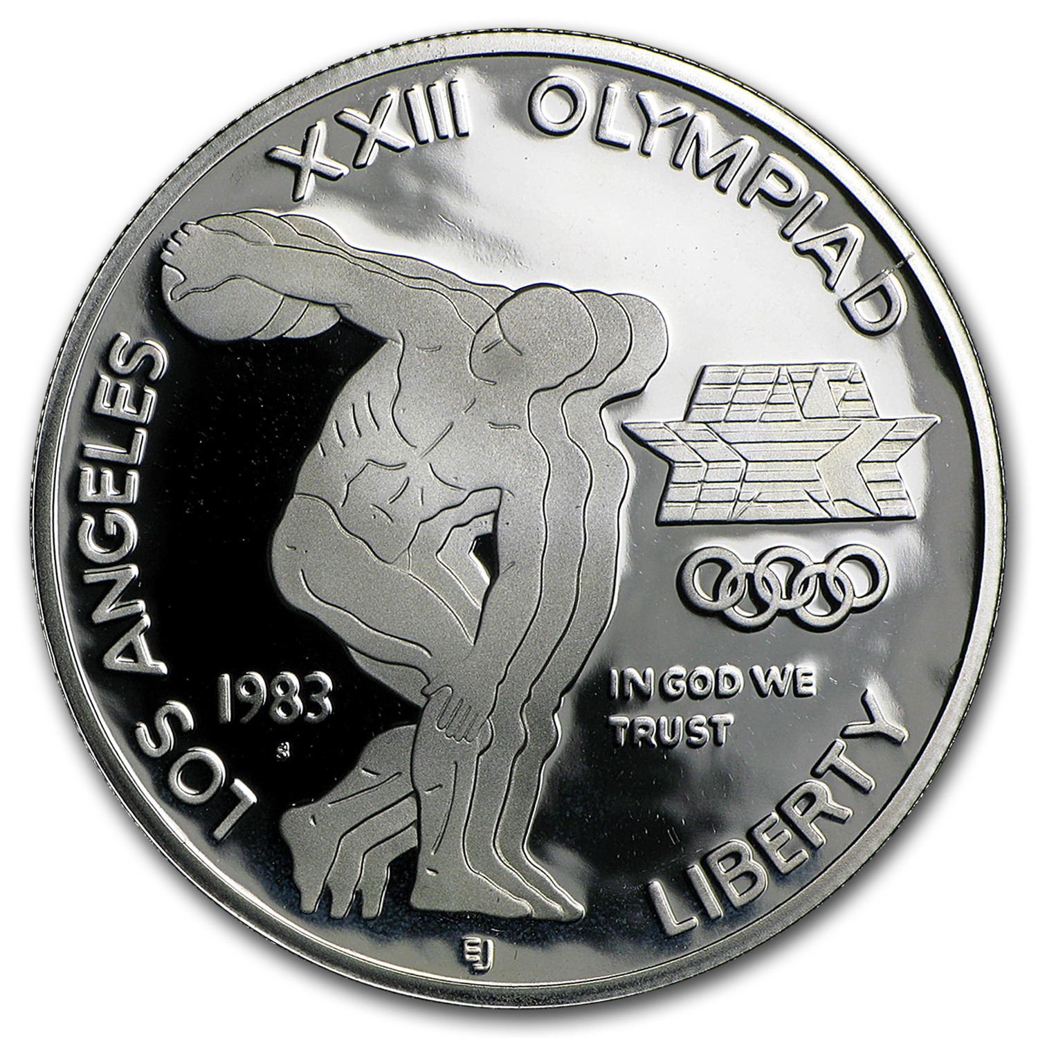 Buy 1983-S Olympic $1 Silver Commem Proof (w/Box & COA) | APMEX Buy 1983-S Olympic $1 Silver Commem Proof (w/Box & COA) | APMEX