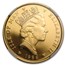 1984-1991 Isle of Man 1/4 oz Gold Angel PF-69 NGC/PCGS