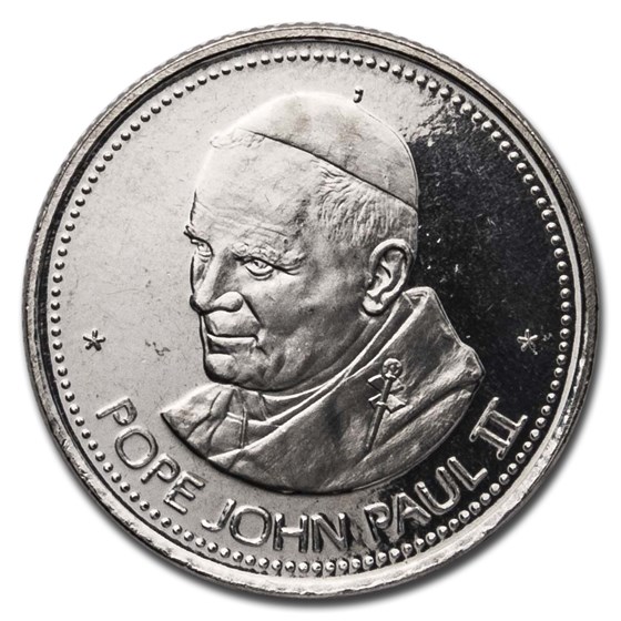 1984 Alberta, Canada Papal Visit John Paul II Medallion BU 1984 Alberta, Canada Papal Visit John Paul II Medallion BU