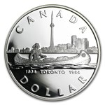 1984 Canada Silver Dollar Proof (Toronto Sesquicentennial)