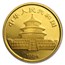 1984 China 1/10 oz Gold Panda BU (In Capsule)