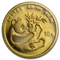 1984 chinese gold panda coin value
