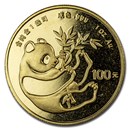1984 China 1 oz Gold Panda BU (Not Sealed)