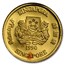 1984-Date Singapore 1/20 oz Gold $5 BU/Proof (Random Years)