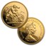 1984 Great Britain 3-Coin Gold Proof Set