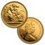 1984 Great Britain 3-Coin Gold Proof Set