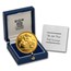 1984 Great Britain Gold 1/2 Sovereign Proof (w/Box & COA)